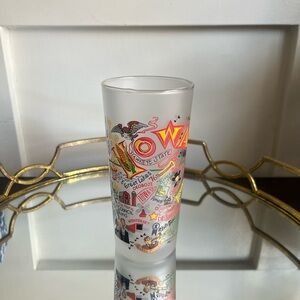 NWOT Catstudio “Iowa” Glass